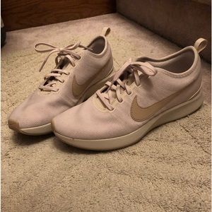Women’s 10 Nike beige runners